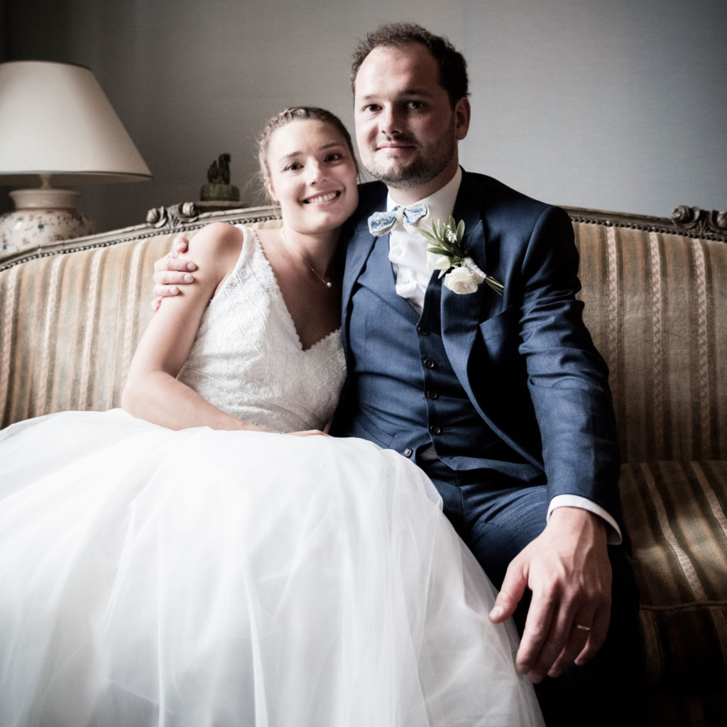 Photo de couple mariés