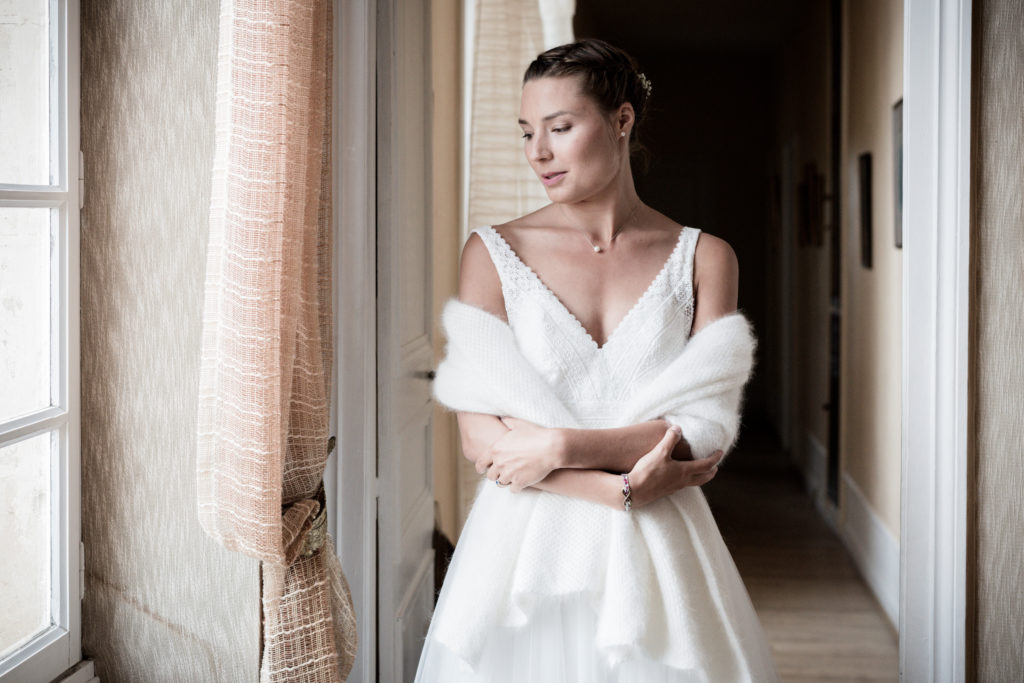 Préparatifs mariage mariée