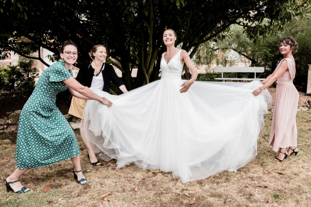 vin d'honneur photo filles