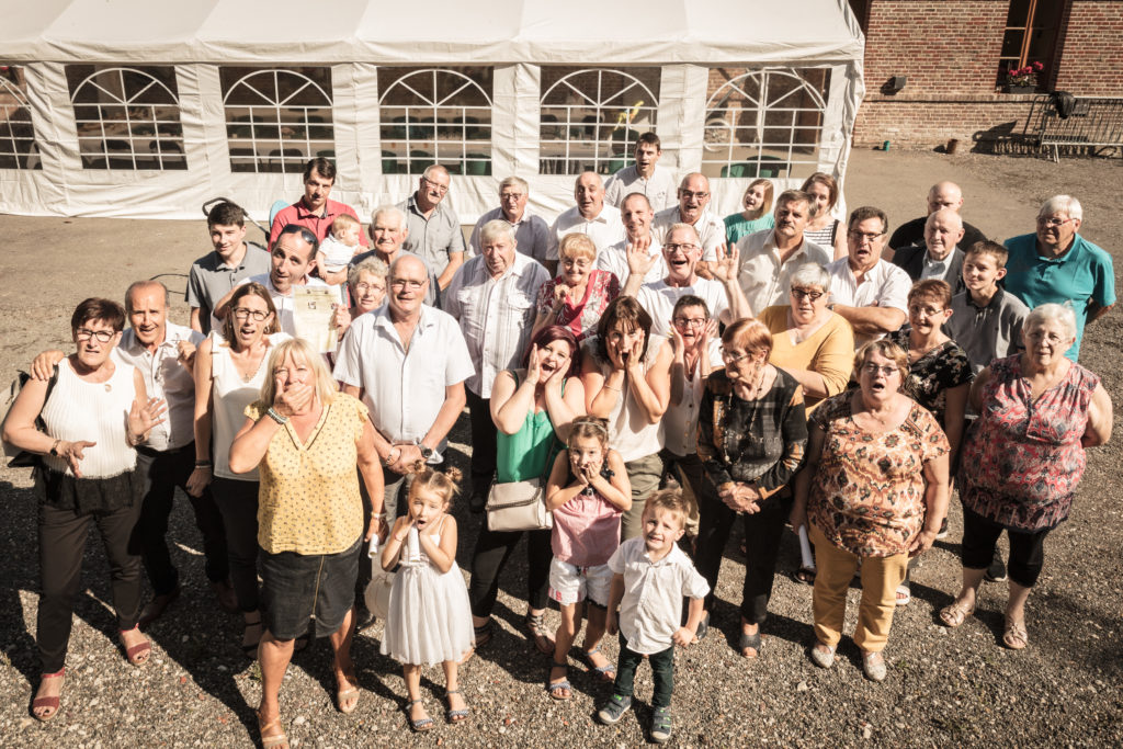 photo groupe surprise