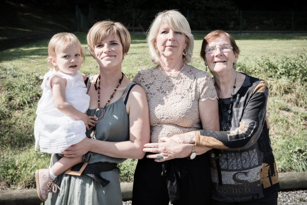 quatre générations femmes